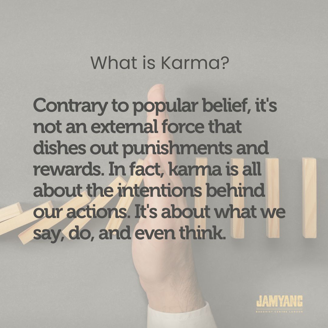 Buddhist Philosophy Explained - Karma