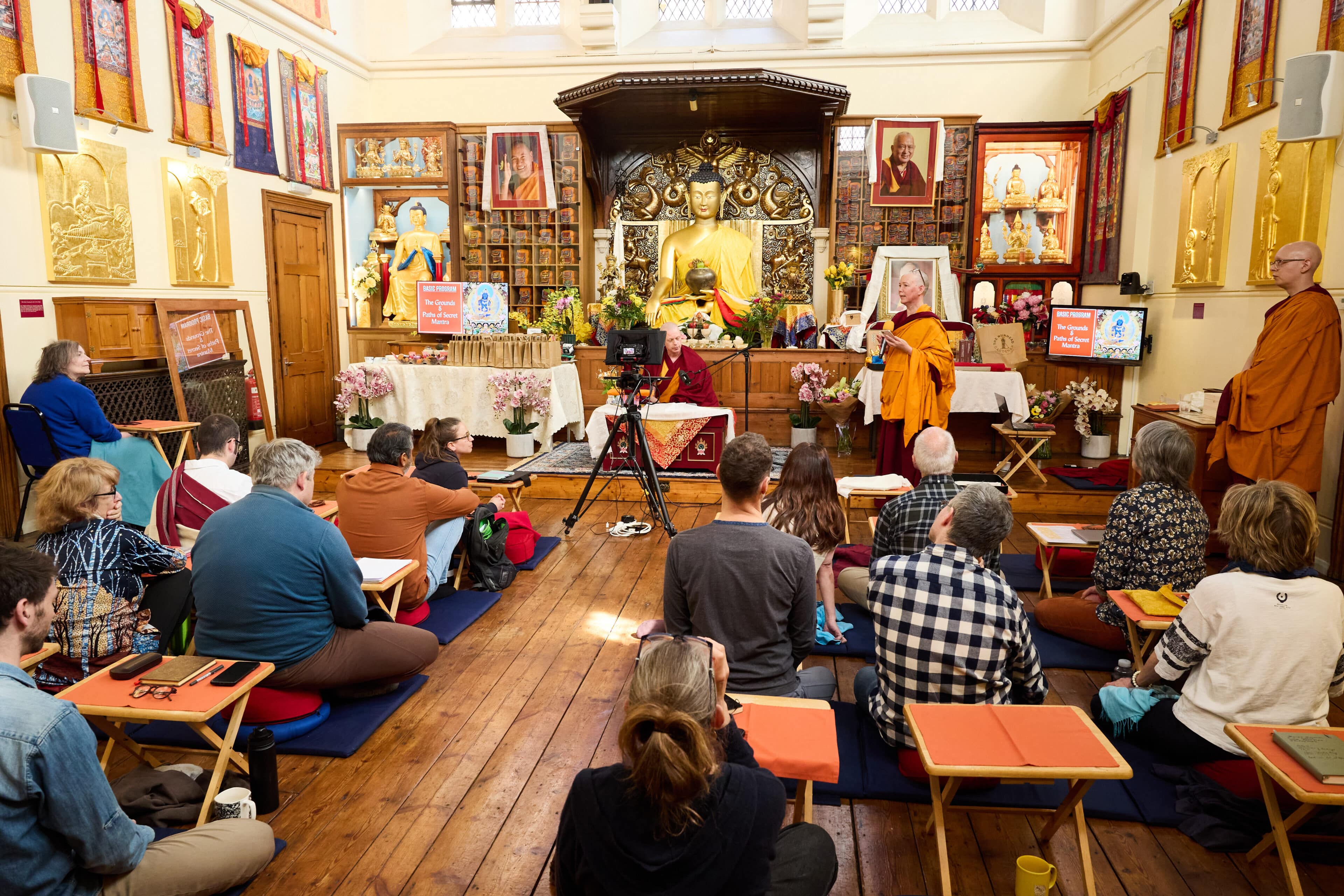 Students at the final teaching of the last Basic Program cycle