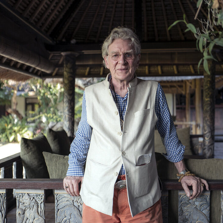 Bob Thurman in Ubud, Bali  2016 by Christopher Michel
